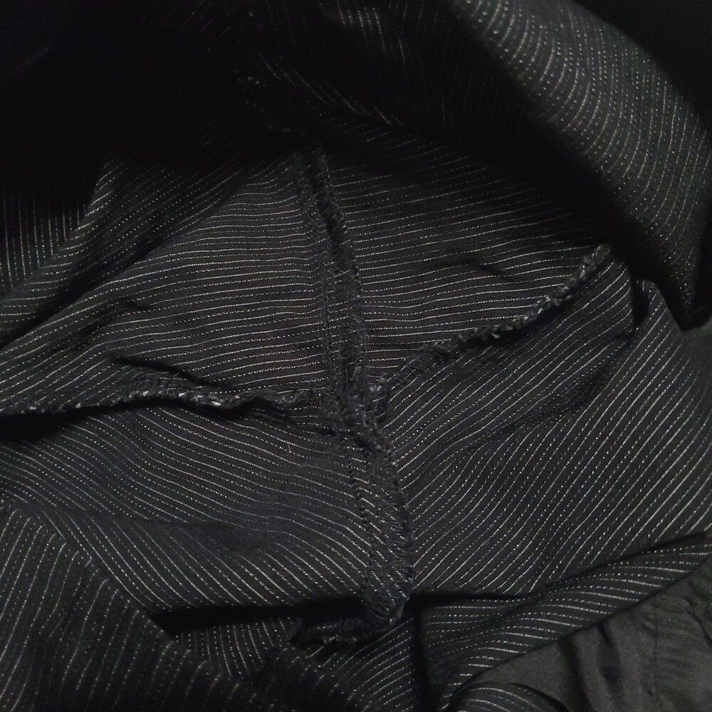 Lane Bryant Black Pin Stripe Dress Pants Trousers Size 18 Regular "The Allie" - Picture 9 of 14